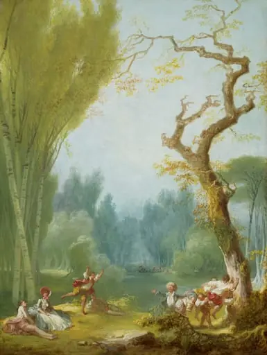A Game of Horse and Rider, by Jean Honoré Fragonard