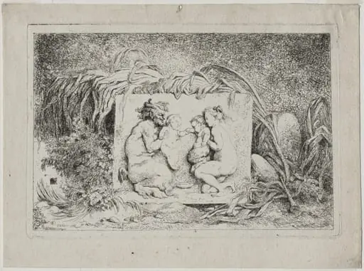 Bacchanales: The Satyr's Family, by Jean Honoré Fragonard