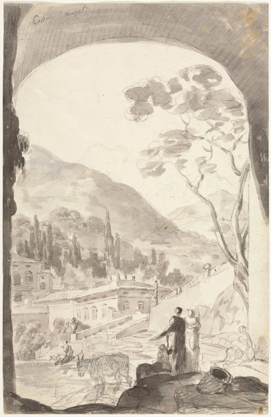 Cava Napoli, by Jean Honoré Fragonard, 1800