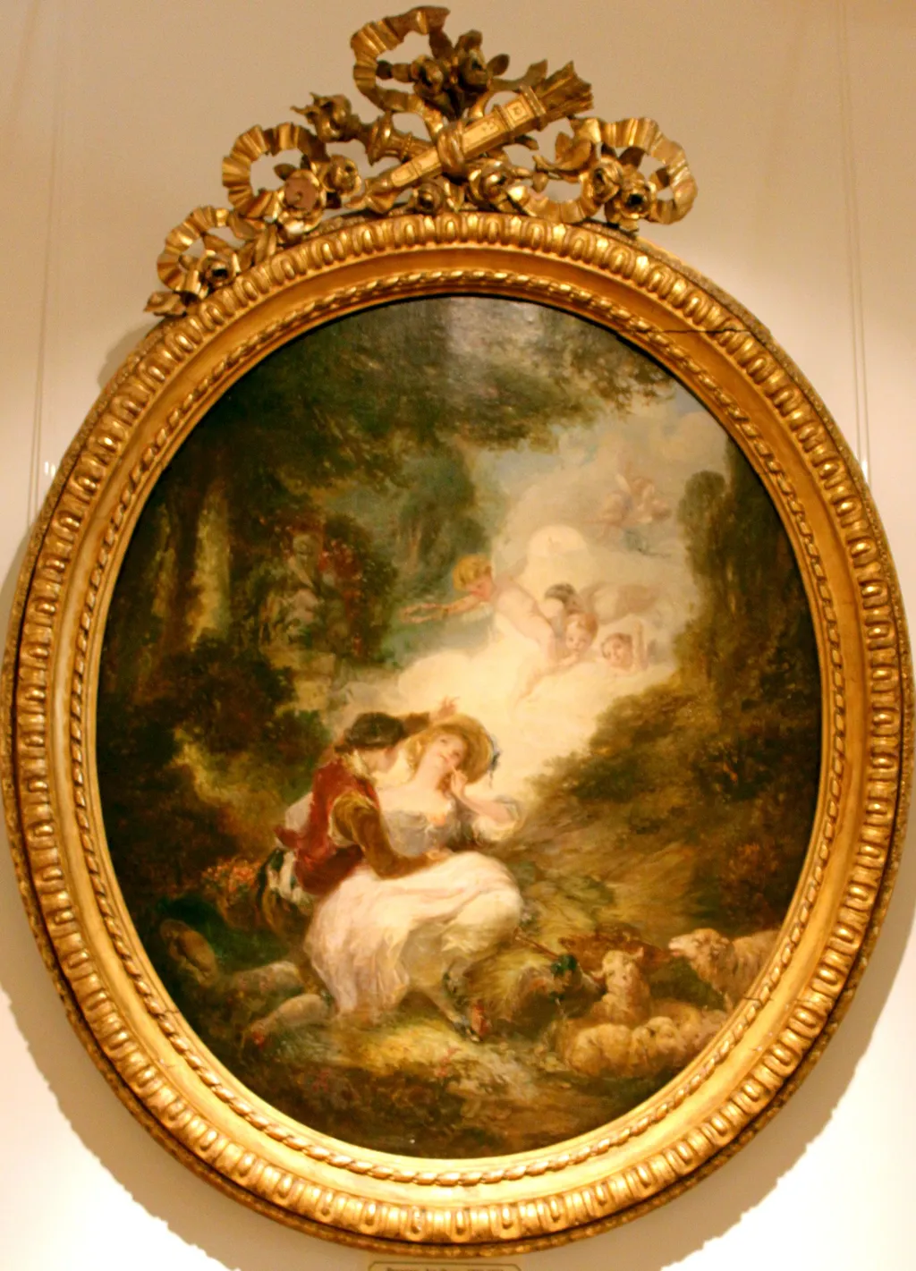 Pastoral, by Jean Honoré Fragonard, oil