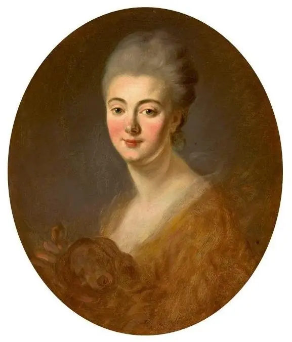 Portrait of Elisabeth-Sophie-Constance de Lowendhal, Countess of Turpin de Crissé, by Jean Honoré Fragonard