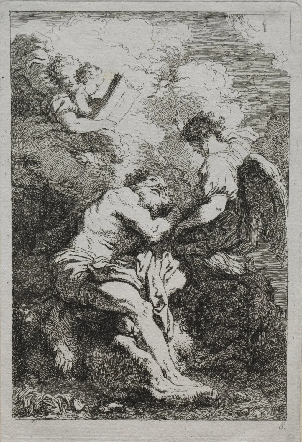 Saint Jerome, by Jean Honoré Fragonard, 1761