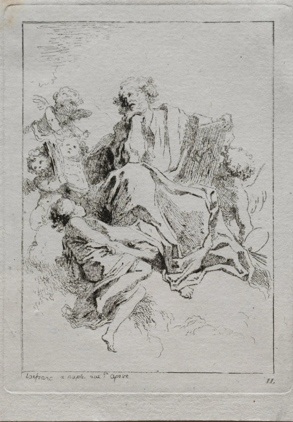 Saint Luke, by Jean Honoré Fragonard, 1764