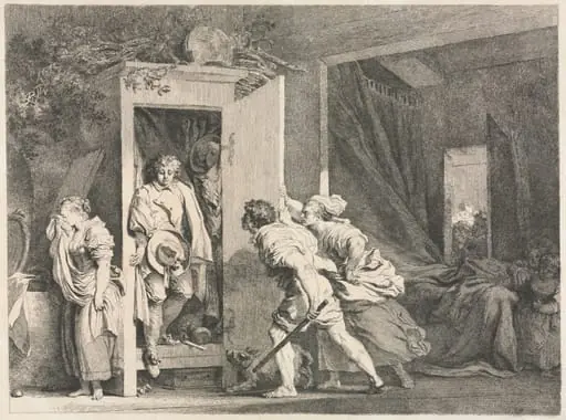 The Cupboard, by Jean Honoré Fragonard
