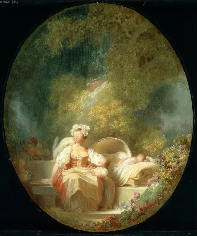 The Good Mother, by Jean Honoré Fragonard