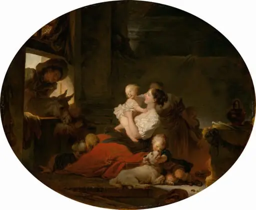 The Happy Family, by Jean Honoré Fragonard