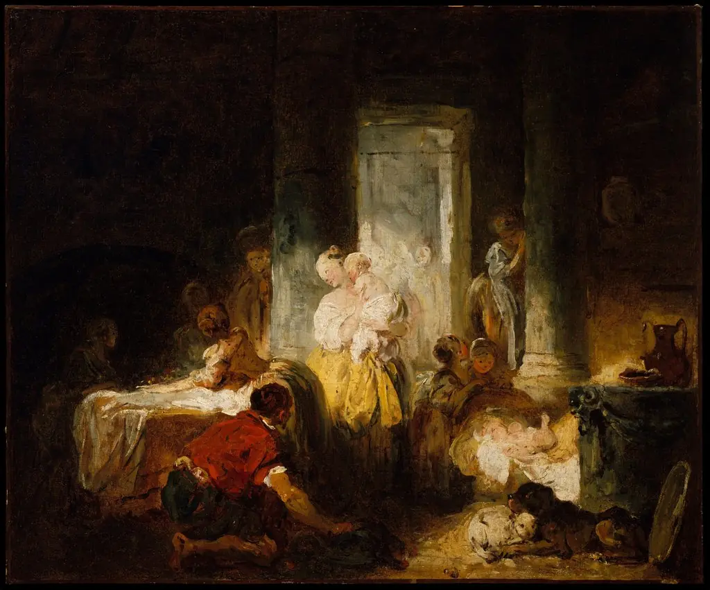 The Happy Mother, by Jean Honoré Fragonard