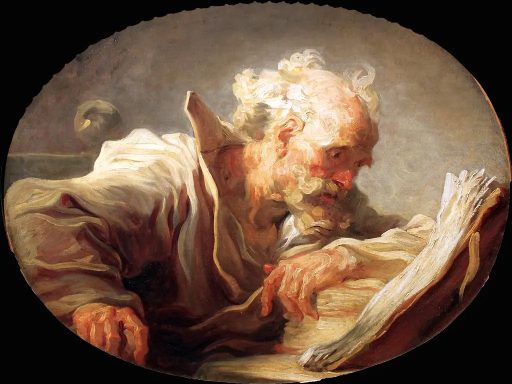 The Philosopher (Saint Jerome?), by Jean Honoré Fragonard