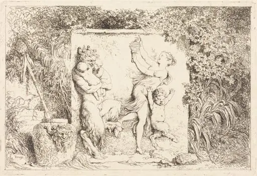 The Satyrs' Dance (Danse de satyres), by Jean Honoré Fragonard