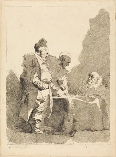 The Tax Collectors (Les traitants), by Jean Honoré Fragonard
