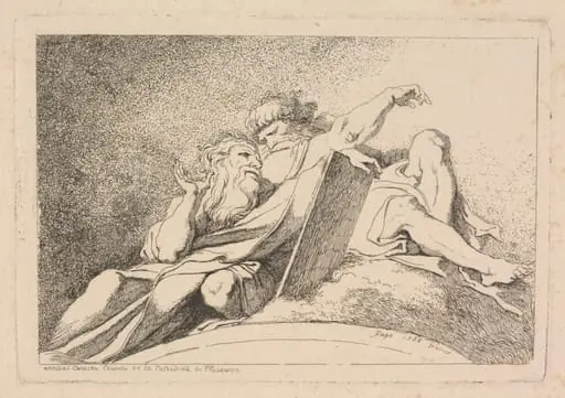 The Two Prophets, by Jean Honoré Fragonard