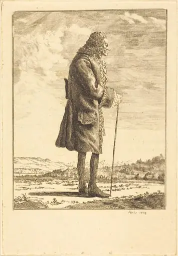 Voltaire, by Jean Huber