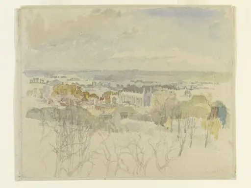 Eton Chapel from Windsor, by Jean Inglis