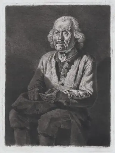 Old Gérard, Peasant from Chasselay, by Jean-Jacques de Boissieu