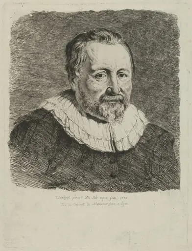 Portrait of a Man, by Jean-Jacques de Boissieu