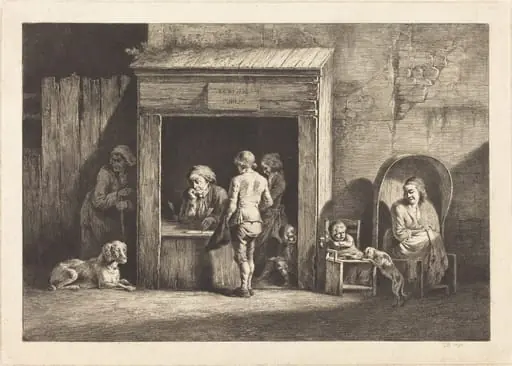 The Public Scribe, by Jean-Jacques de Boissieu