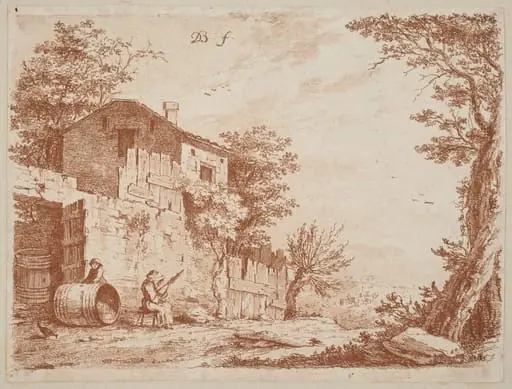 The Spinner, by Jean-Jacques de Boissieu