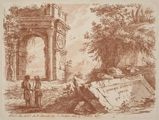 The Triumphal Arch, by Jean-Jacques de Boissieu