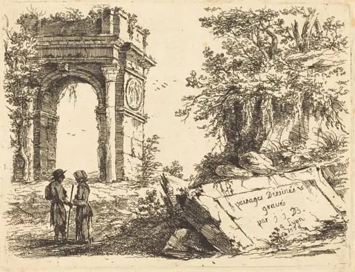 Triumphal Arch, by Jean-Jacques de Boissieu