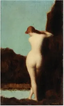 A Nude, by Jean-Jacques Henner