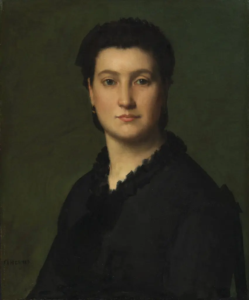 Portrait of a Woman, by Jean-Jacques Henner