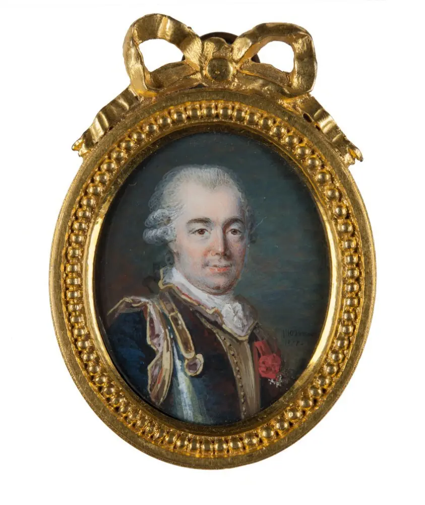 An Unknown French Officer, by Jean-Laurent Mosnier