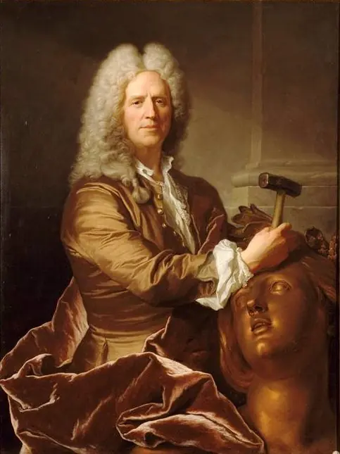 Portrait of Nicolas Coustou (1658-1733), French sculptor, by Jean Le Gros