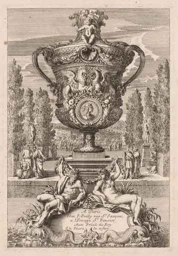 Decorative Urn, by Jean Le Pautre