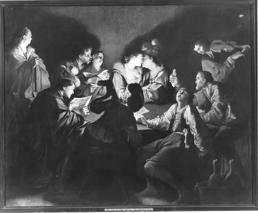 Singers, by Jean LeClerc, 1610