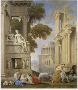 The Childhood of Bacchus, by Jean Lemaire, oil, 1630