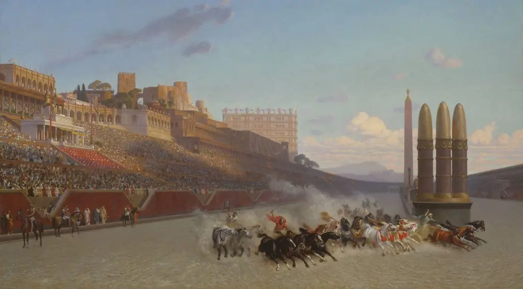 Chariot Race, by Jean Léon Gérôme