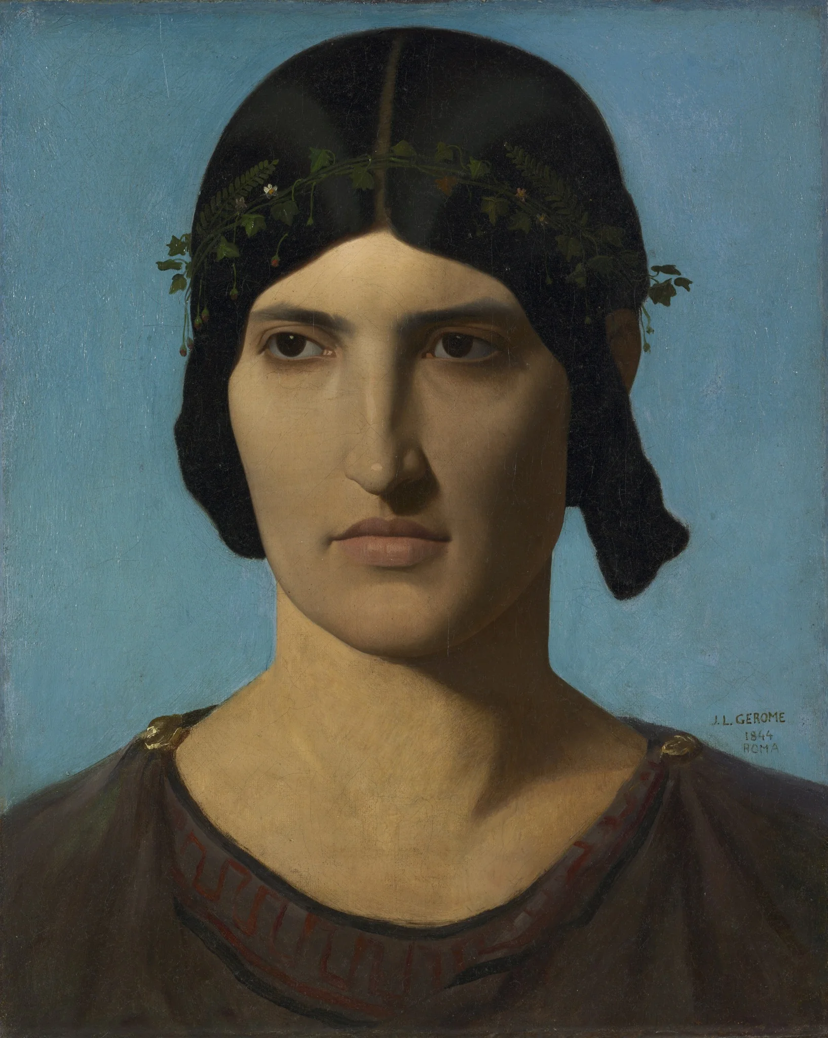 Head of an Italian Woman — Jean Léon Gérôme
