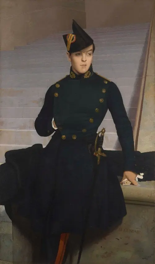 Portrait of Claude-Armand Gérôme, brother of the artist, by Jean Léon Gérôme