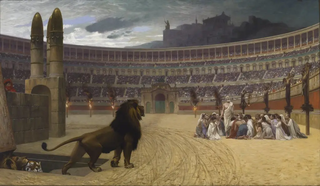 The Christian Martyrs' Last Prayer, by Jean Léon Gérôme