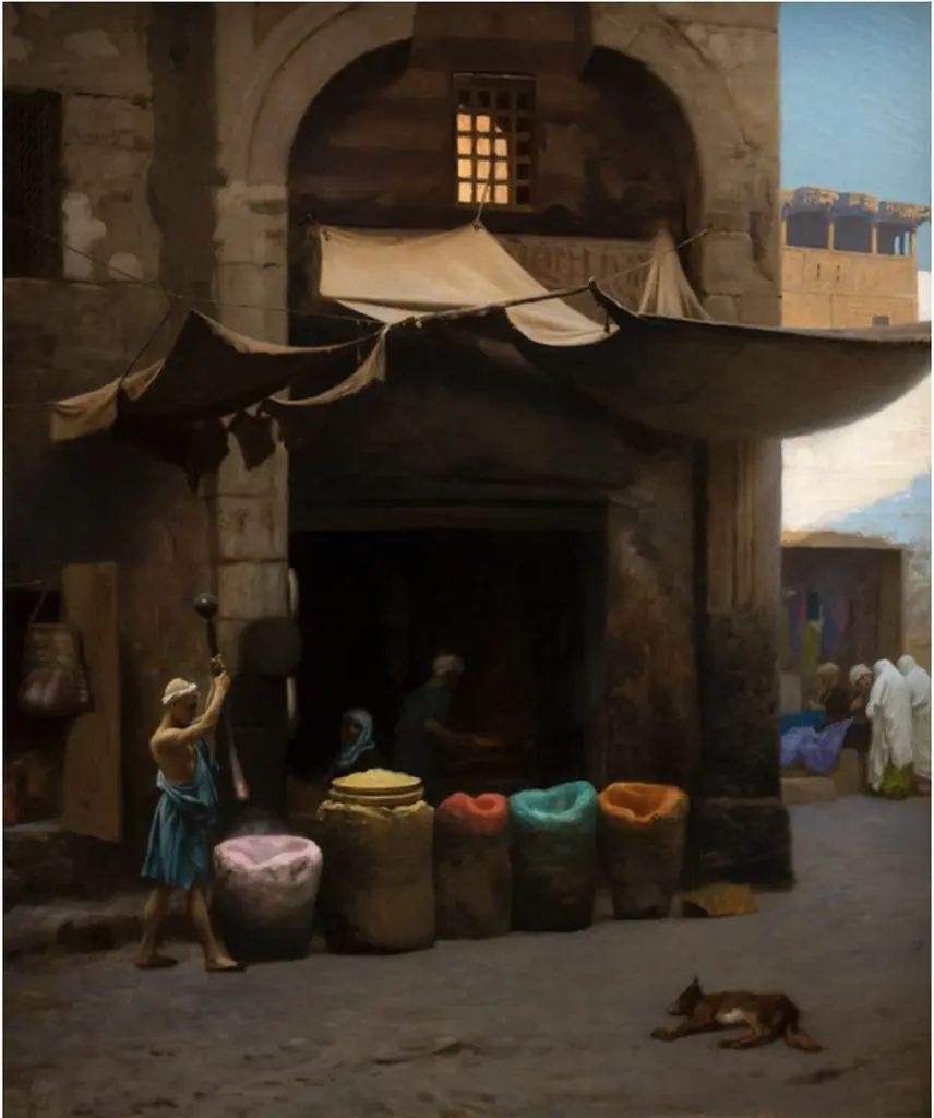The Color Grinder, by Jean Léon Gérôme
