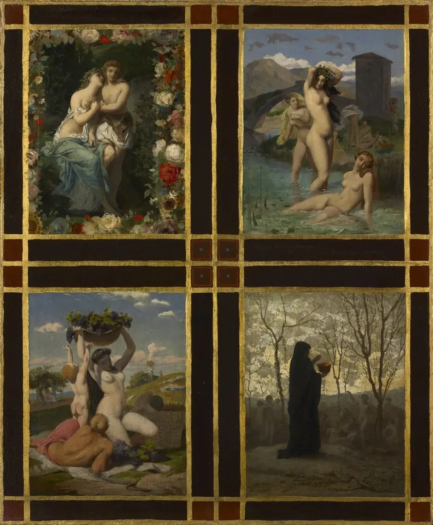 The Four Seasons, by Jean Léon Gérôme