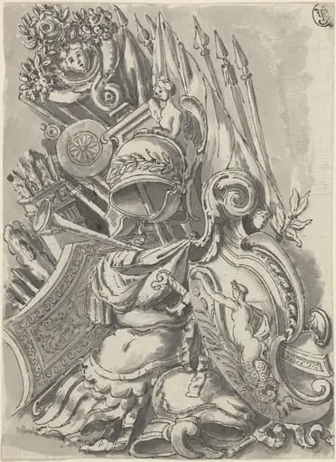 A Trophy of Arms, by Jean Lepautre