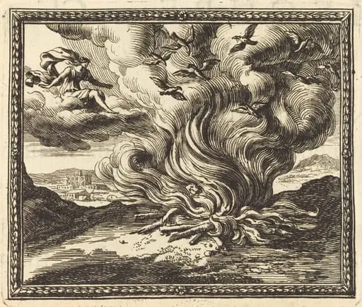 Funeral Pyre of Memnon, by Jean Lepautre