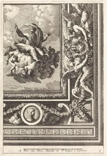 Quarts de plafons, by Jean Lepautre