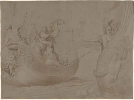 The Abduction of Helen of Troy, by Jean Lepautre