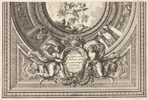 Title Page, by Jean Lepautre