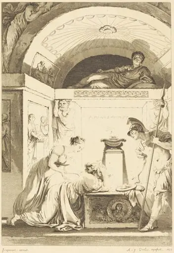 La matrone d'Ephese, by Jean-Louis Delignon
