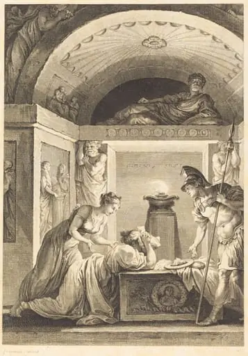 La matrone d'Ephese, by Jean-Louis Delignon