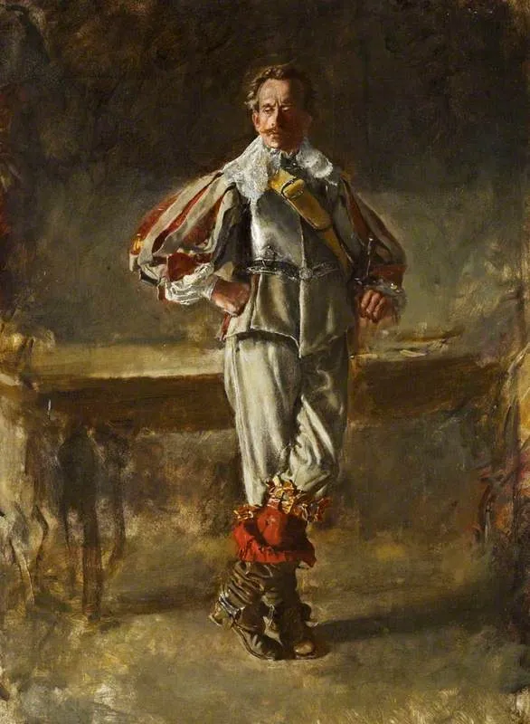 A Gentleman of the Reign of Louis XIII, by Jean Louis Ernest Meissonier, oil, 1849