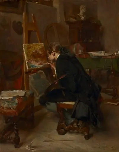 A Painter, by Jean Louis Ernest Meissonier