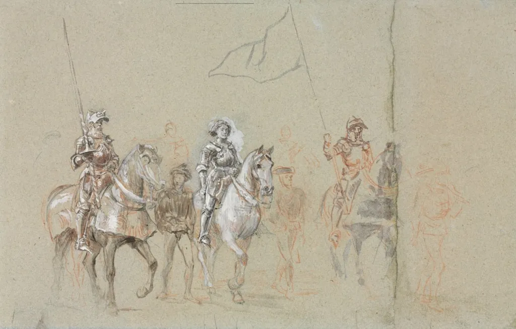 Joan of Arc, by Jean Louis Ernest Meissonier, 1889