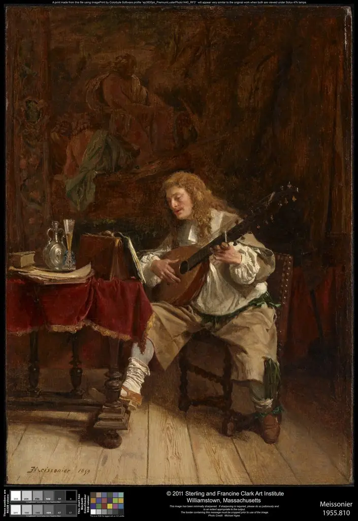 The Musician, by Jean Louis Ernest Meissonier