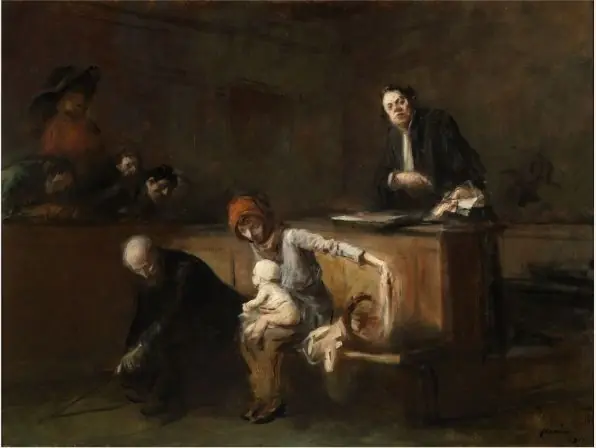 A Court Scene, by Jean-Louis Forain