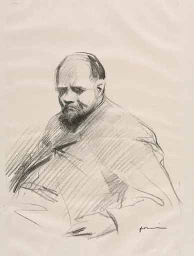 Ambroise Vollard, by Jean-Louis Forain