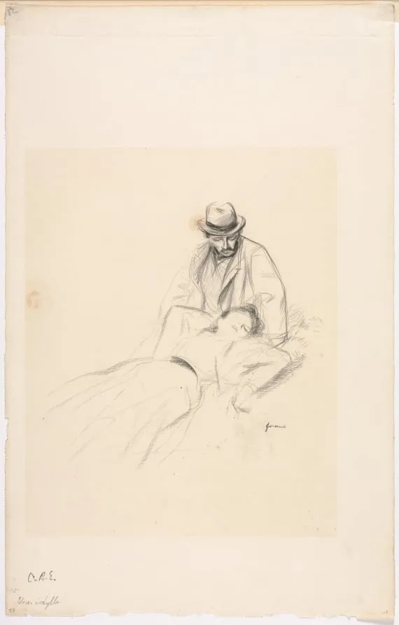An Idyll, by Jean-Louis Forain, 1892